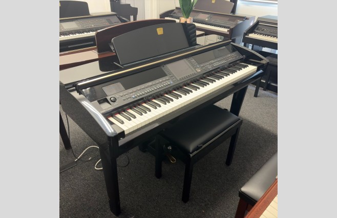 Yamaha CVP409 Polished Ebony Digital Piano, Used - Complete Package (SN:GBRCOJ01001) - Image 8